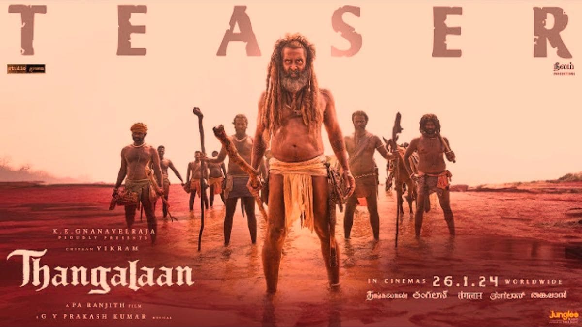 Thangalaan (Tamil) Teaser - Chiyaan Vikram