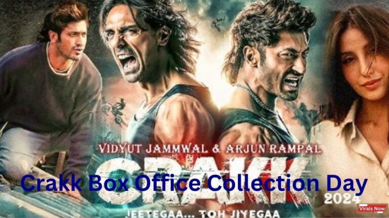 Crakk Box Office Collection Day