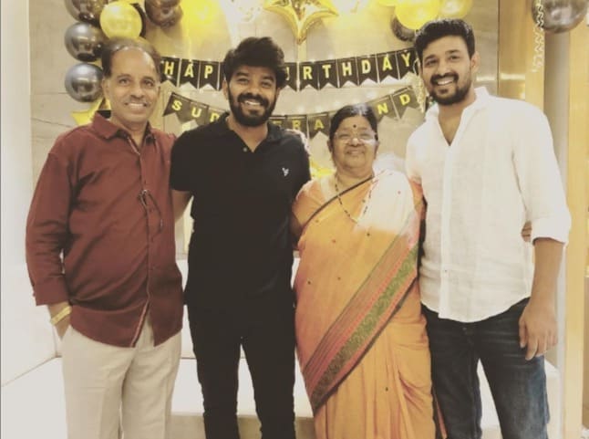 Sudigali Sudheer familiy