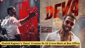 Shahid Kapoor’s ‘Deva’ Crosses Rs 10 Crore Mark at Box Office